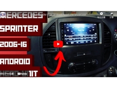 Écran de 9 pouces OEM sans DVD Pour Pour Mercedes Benz Classe A B B200 W169 W245 Viano Vito W447 W639 Sprinter W906 2004-2012 Multimédia pour voiture Stéréo GPS CarPlay