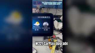 Lecteur multimédia Android Mercedes-Benz Classe S W221 12,3" | GPS et CarPlay (ZCV/ZCE/ZCM/ZDV/ZDE/ZDM/